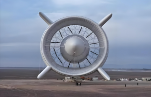 探秘中国“空中发电站”：悬停空中“飞艇”向天取电  